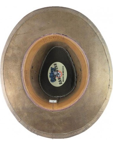 GORRA DE PIEL FIDEL CAFÉ