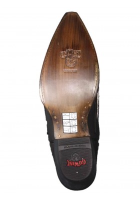 PHOENIX COWHIDE BLACK WITH PRINTED PYTHON WINDOWS 2