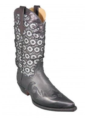 DENTELLE DAMA 2 NOIR FEMME GOWEST SANTIAG