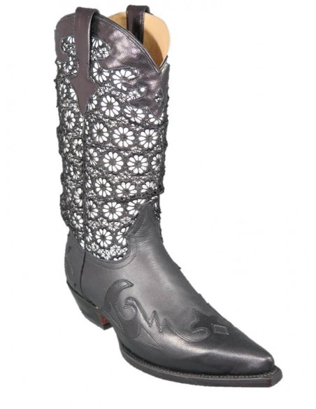 DENTELLE DAMA 2 NOIR FEMME GOWEST SANTIAG