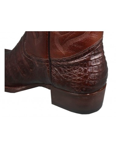 MENPHIS NOIR CROCODILE BELLY (ventre) HOMME GOWEST SANTIAG
