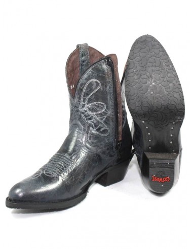 STELLA CON ZIP BLU ANTIC DONNA GOWEST SANTIAG