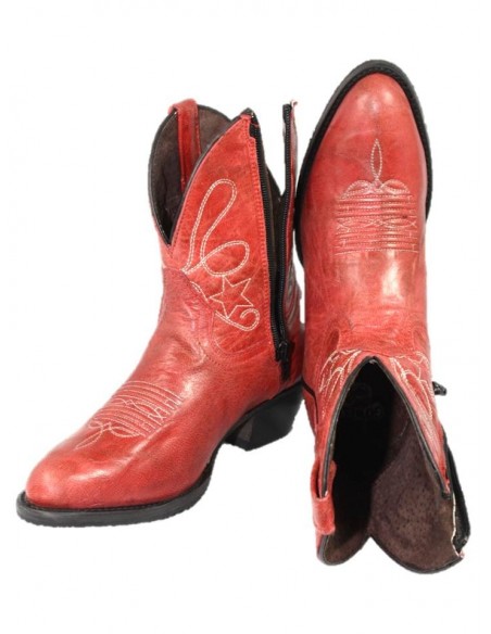 STELLA ZIPPEE VIEUX ROUGE FEMME GOWEST SANTIAG