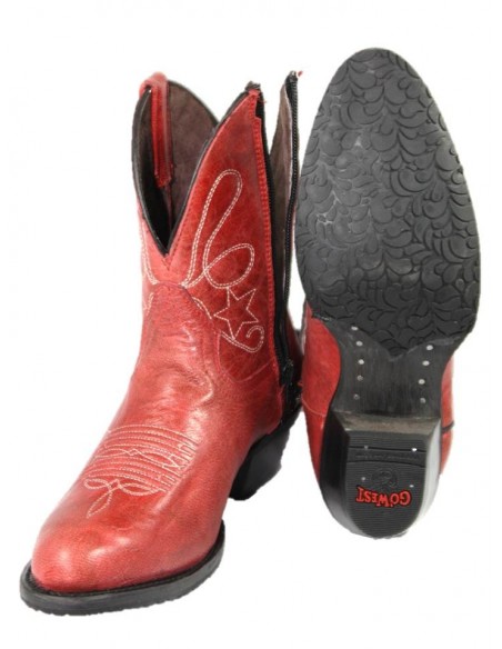 STELLA CON ZIP VECCHIO ROSSO DONNA GOWEST SANTIAG