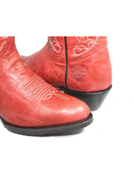 STELLA CON ZIP VECCHIO ROSSO DONNA GOWEST SANTIAG