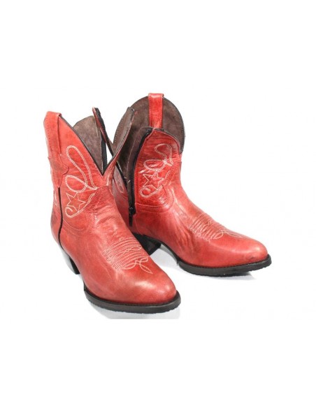 STELLA ZIPPEE VIEUX ROUGE FEMME GOWEST SANTIAG