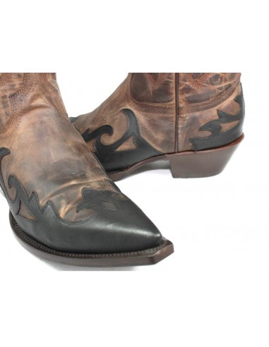 JUAREZ OILY BROWN LEATHER MAN GOWEST BOOTS