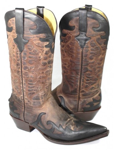 JUAREZ OILY BROWN LEATHER MAN GOWEST BOOTS