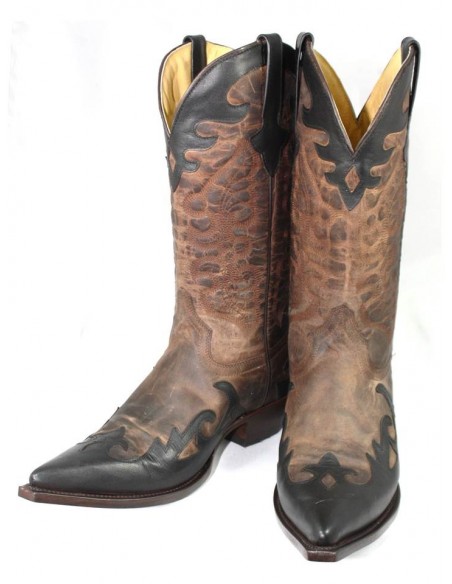 JUAREZ OILY BROWN LEATHER MAN GOWEST BOOTS