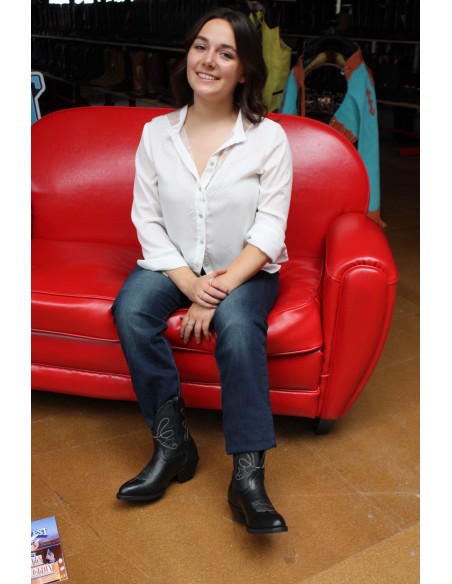 STELLA GOWEST DA DONNA NERA CON ZIP SANTIAG