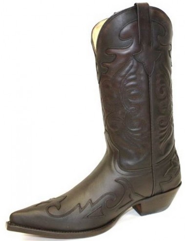 JUAREZ OILY BROWN LEATHER MAN GOWEST BOOTS
