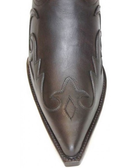 JUAREZ OILY BROWN LEATHER MAN GOWEST BOOTS