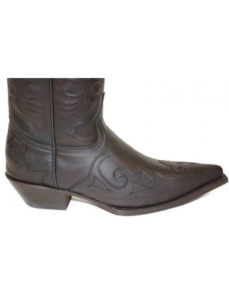 JUAREZ OILY BROWN LEATHER MAN GOWEST BOOTS