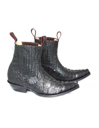 LUIS CROCODILE QUEUE NOIR HOMME GOWEST SANTIAG