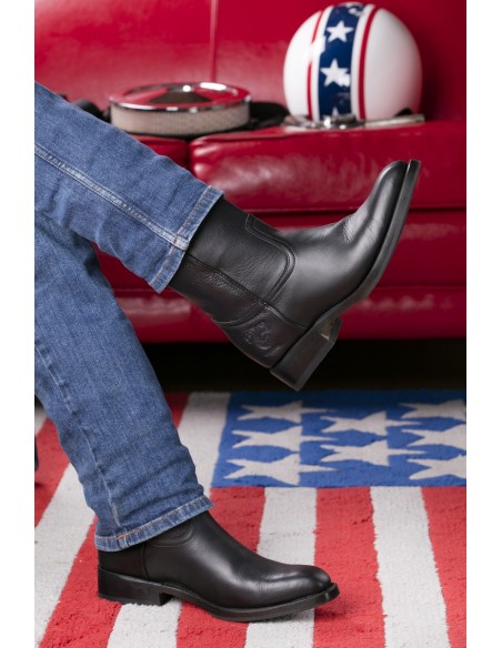 STIVALI LAFAYETTE GOWEST NORMAL COWLIGHT PELLE NATURALE NERO