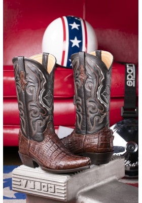 CHIHUAHUA COCCODRILLO CODA CAFFÈ UOMINI GOWEST SANTIAG 2