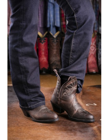 STELLA ZIP BLACK COWHIDE