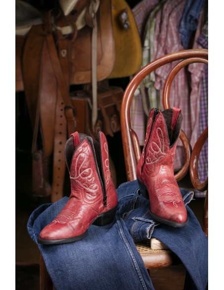 STELLA CON ZIP VECCHIO ROSSO DONNA GOWEST SANTIAG