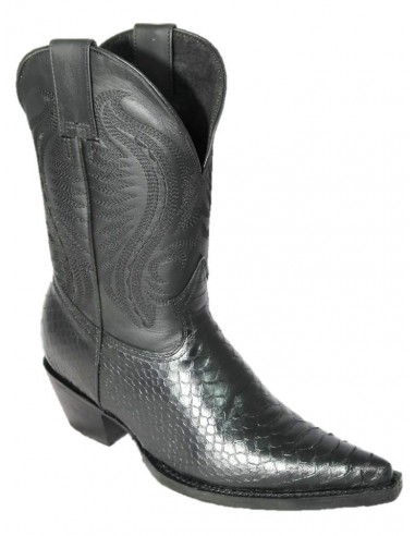AGATA IMITATION PYTHON NOIR FEMME GOWEST SANTIAG