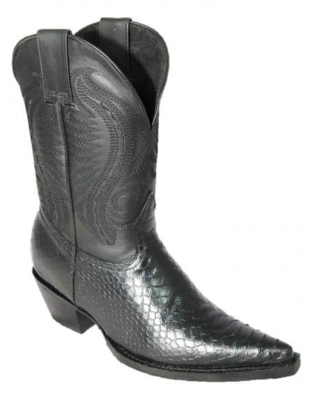 AGATA IMITATION PYTHON NOIR FEMME GOWEST SANTIAG