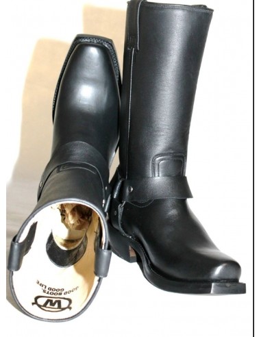 BOTTES SUDISTE NOIR HOMME GOWEST SANTIAG