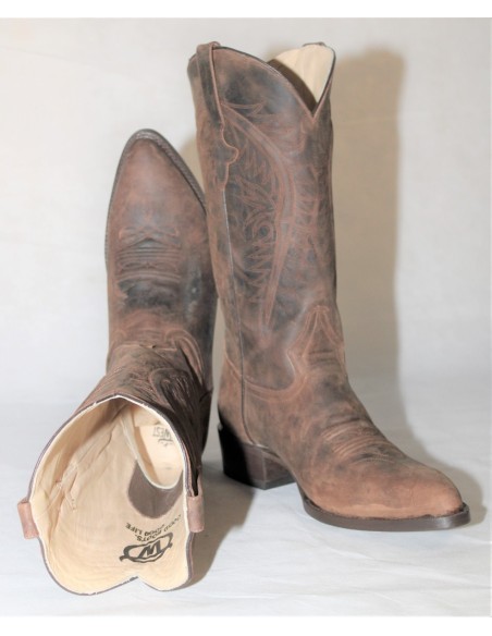 BELAGIO BLACK COWHIDE GOWEST BOOTS