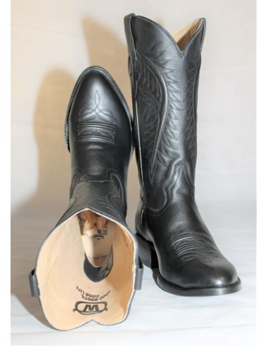 BELAGIO BLACK COWHIDE GOWEST BOOTS