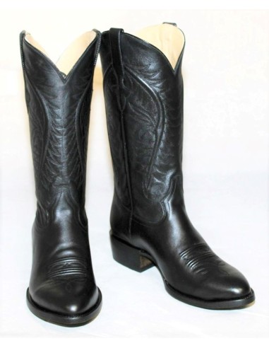 BELAGIO BLACK COWHIDE GOWEST BOOTS