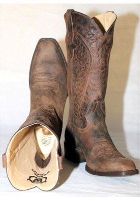 BELAGIO BLACK COWHIDE GOWEST BOOTS 2