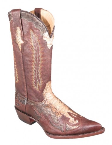 EL CAMINO PYTHON NOIR HOMME GOWEST SANTIAG