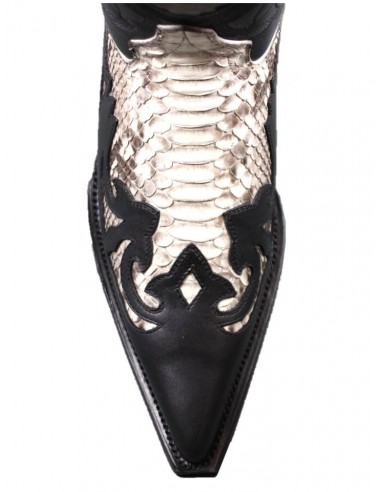 EL CAMINO PYTHON NOIR HOMME GOWEST SANTIAG