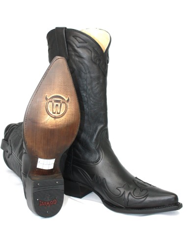 JUAREZ BLACK MAN GOWEST BOOTS