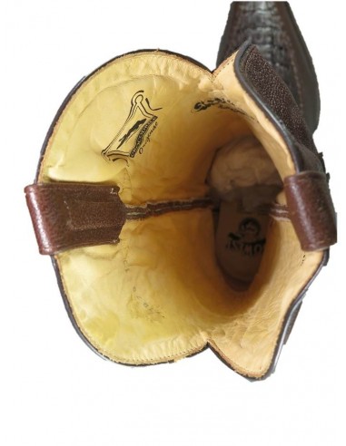 EL CAMINO PYTHON NOIR HOMME GOWEST SANTIAG