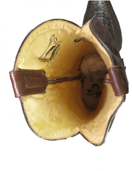 EL CAMINO PYTHON NOIR HOMME GOWEST SANTIAG