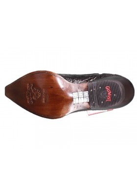 CHIHUAHUA CROCODILE BELLY (ventre) NOIR HOMME GOWEST SANTIAG 2
