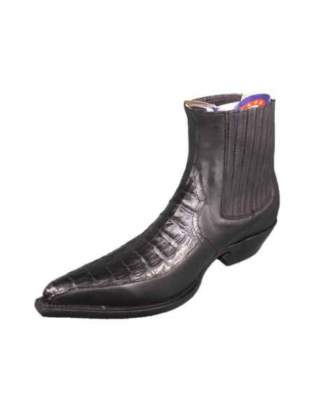 EL CAMINO PYTHON NOIR HOMME GOWEST SANTIAG