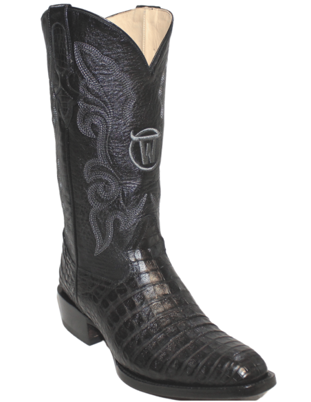 GENERAL LAFAYETTE EXOTIC BLACK CAIMAN BELLY