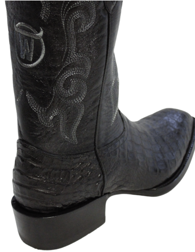 GENERAL LAFAYETTE EXOTIC BLACK CAIMAN BELLY