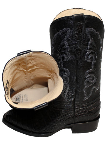 GENERAL LAFAYETTE EXOTIC BLACK CAIMAN BELLY