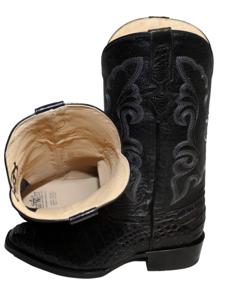 GENERAL LAFAYETTE EXOTIC BLACK CAIMAN BELLY