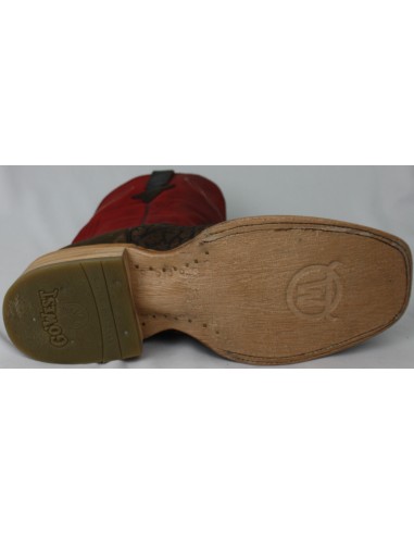 MAJOR CUSTER BROWN/RED HOMME GOWEST