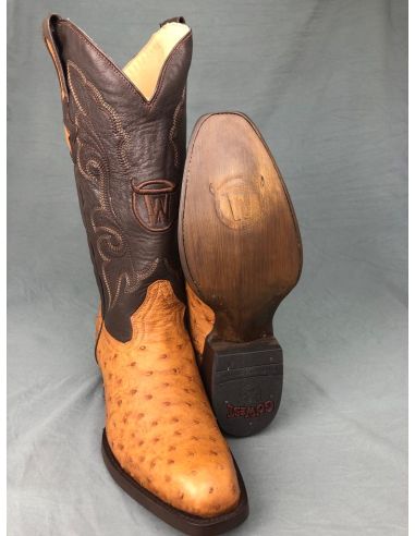 copy of LAFAYETTE BOTTES GOWEST CUIR VEGETAL COGNAC