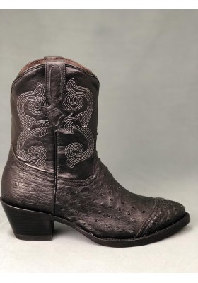 IBIZA AUTRUCHE NOIR FEMME GOWEST 2