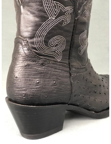 ABITO DA DONNA NERO STRUZZO IBIZA