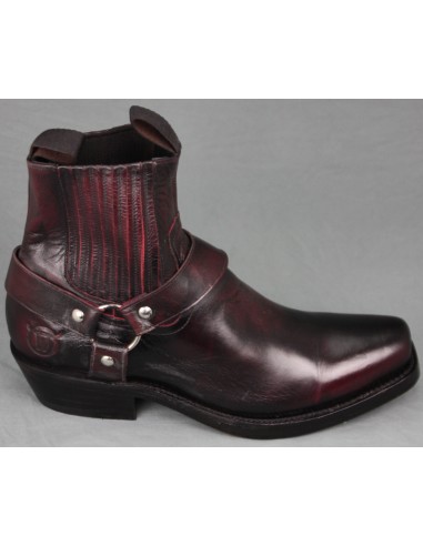 BOOTS SUDISTE BLACK CHERRY HOMME GOWEST SANTIAG