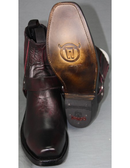 BOOTS SUDISTE MAN BLACK CHERRY GOWEST