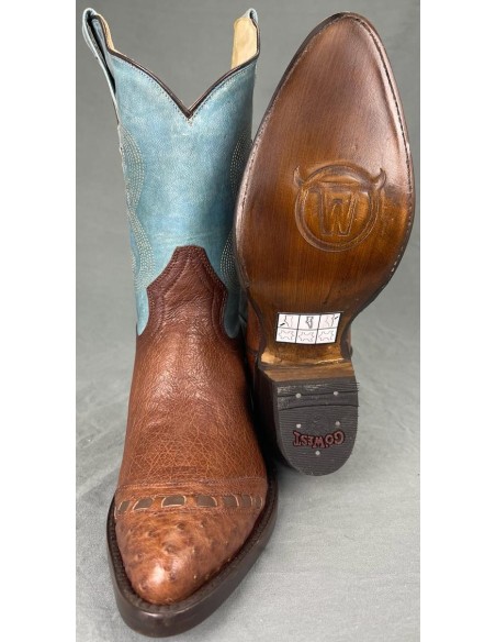 IBIZA BROWN BLUE WOMEN GOWEST