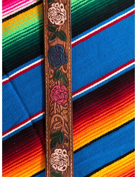 Ceinture cuir gravée Gowest