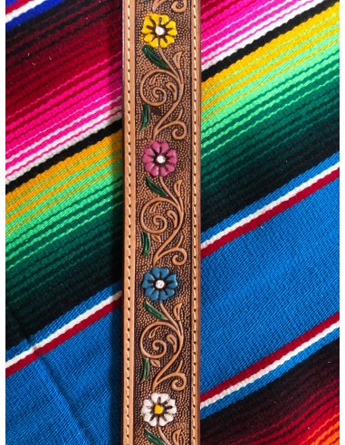 Ceinture cuir gravée Gowest