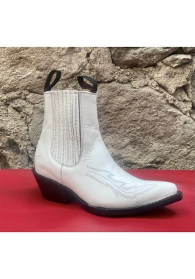 BOOTS GHOST BLANC FEMME GOWEST SANTIAG 2